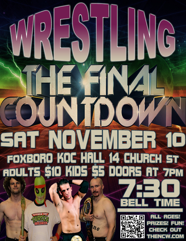 PRESS RELEASE: The Final Countdown Comes to Foxboro November&nbsp;10th
