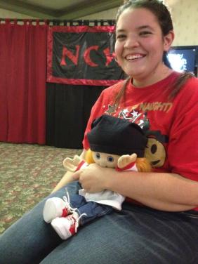 NCW fan Kelz Marie along with "RIOT" Kepler Thomas