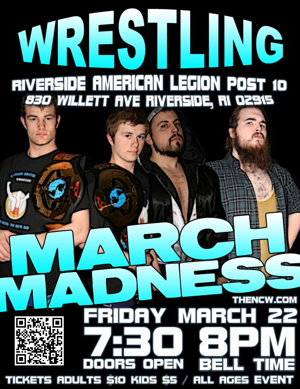 PRESS RELEASE: NCW Returns to Riverside for on March Madness&nbsp;3/22!