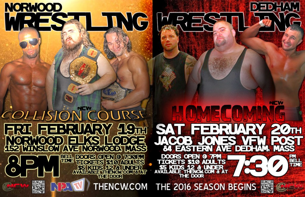 NCW’s 2016 Season Begins This&nbsp;February