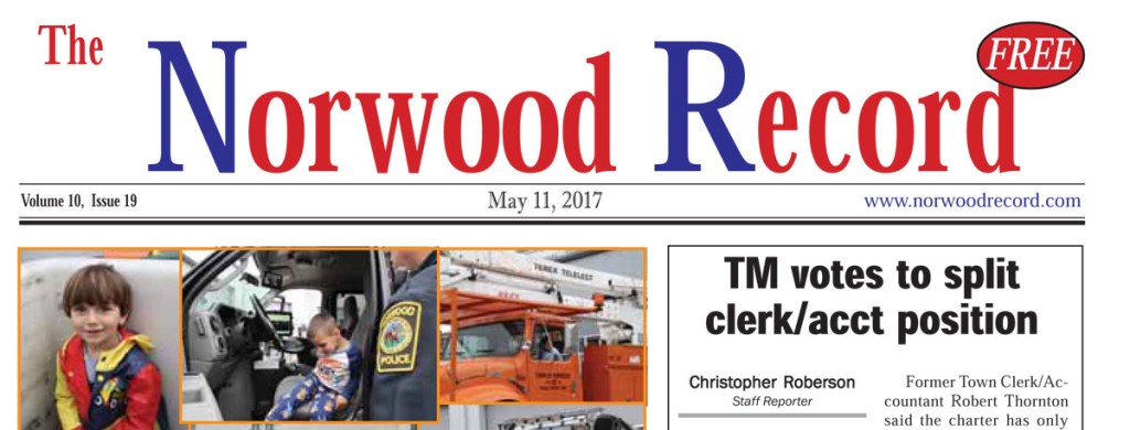 NORWOOD RECORD: Local wrestling league celebrates 20&nbsp;years