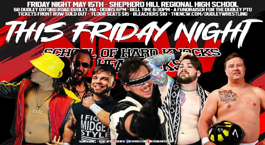 Catch Pro Wrestling Action at NCW’s Dudley&nbsp;Fundraiser